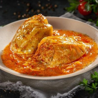 Перец фаршированный мясом вес